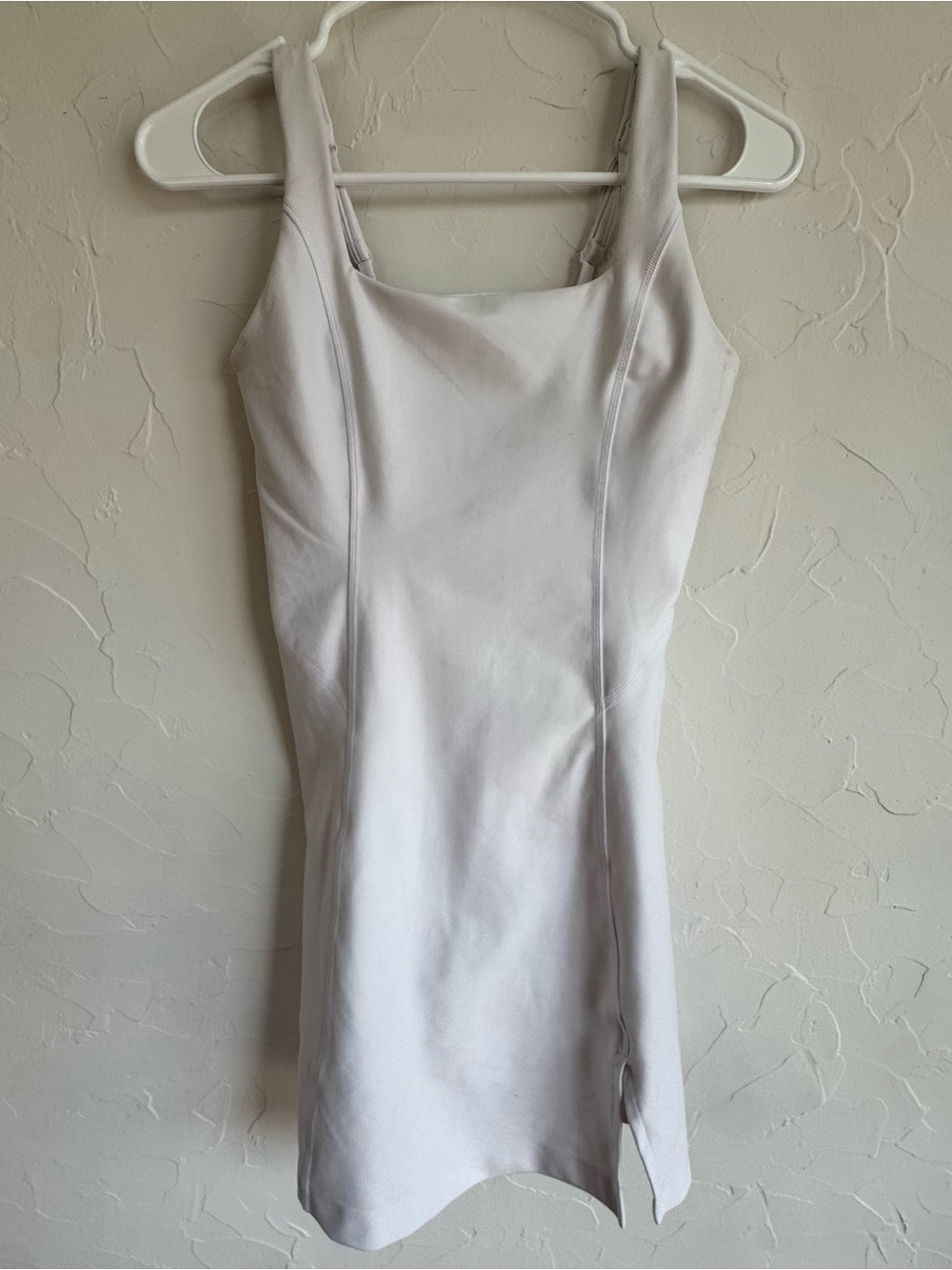YPB White Athletic Mini Dress Built In Shorts Tennis Workout Dress Size S